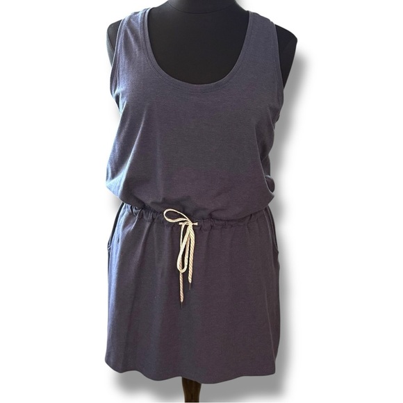 ZELLA Gwen Ponte Knit Tank Dress - Navy Nightfall XXL - Picture 4 of 13